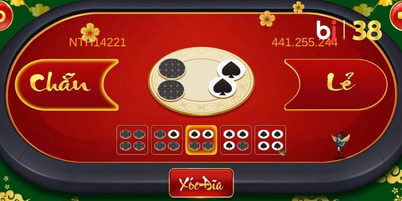Game BJ38 xóc đĩa online